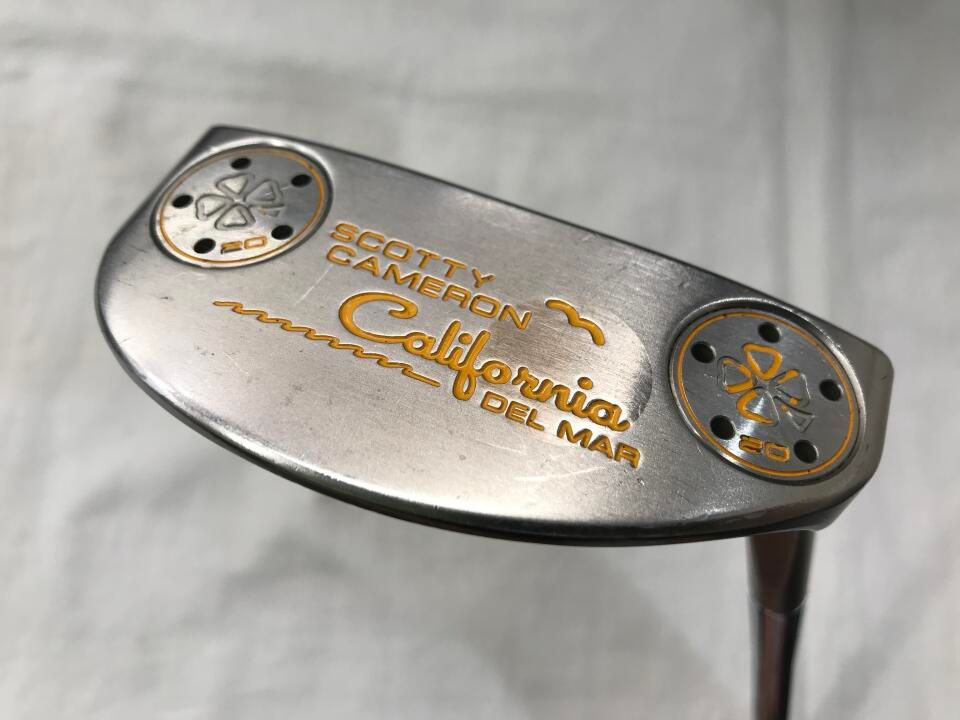 スコッティーキャメロンカリフォルニアデルマーハニーデップパター 美