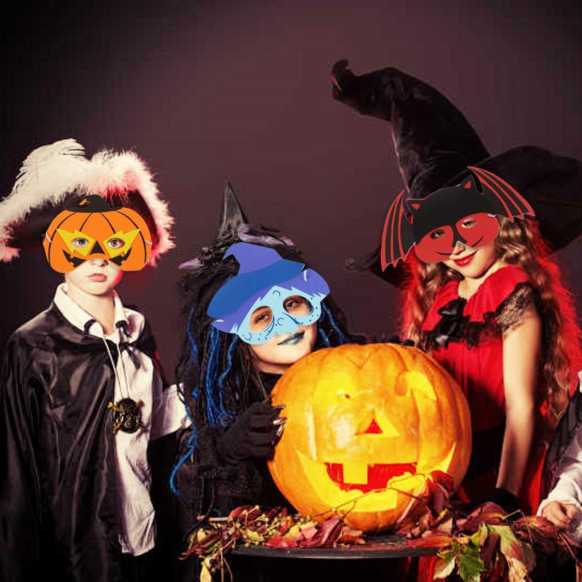 ハロウィン パーティーグッズ ポップフェイスマスク&ウィッグ ハロウィン パーティーグッズ ポップフェイスマスク&ウィッグ