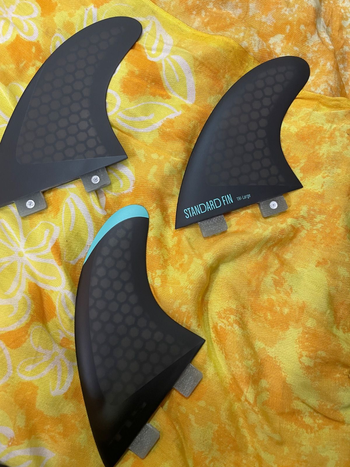 STANDARD FIN QUAD-large サーフィンフィン 4枚セット STANDARD FIN QUAD-Large サーフボードフィン STANDARD FIN QUAD