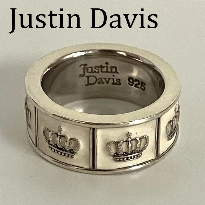 Justin Davis ジャスティスデイビス　リング　クラウン　925 Justin Davis ジャスティンデイビス 925 リング クラウン