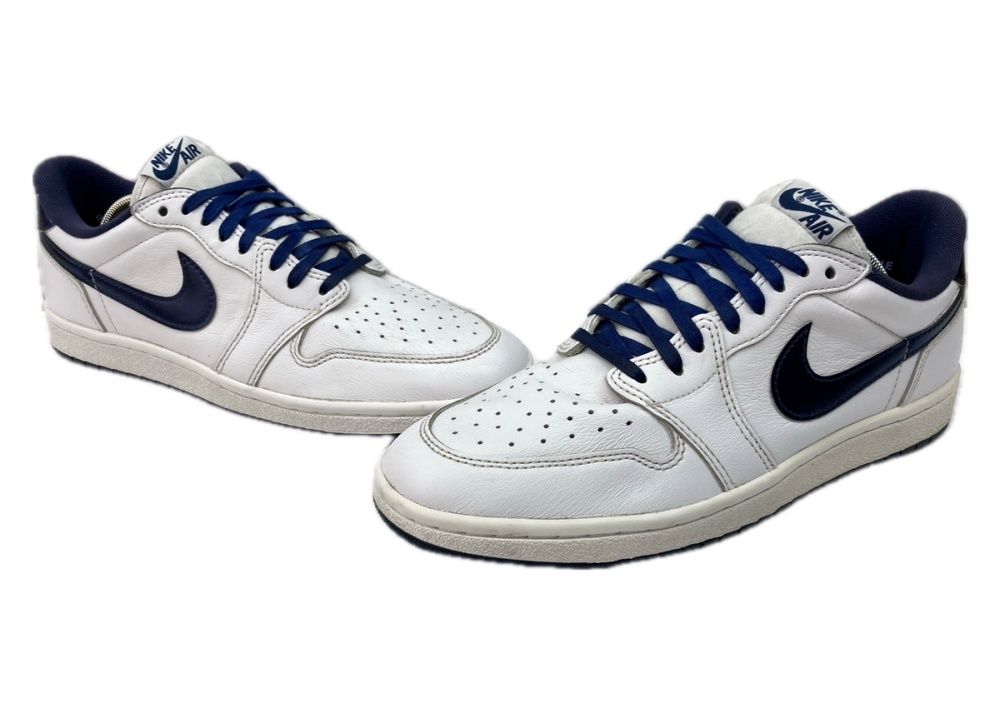 ナイキ NIKE AIR JORDAN 1 RETRO LOW 85 エア ジョーダン レトロ ロー AJ1 バスケ シューズ 白 青 FB9933-141 メンズ靴 スニーカー ホワイト 27.5cm 104S-998