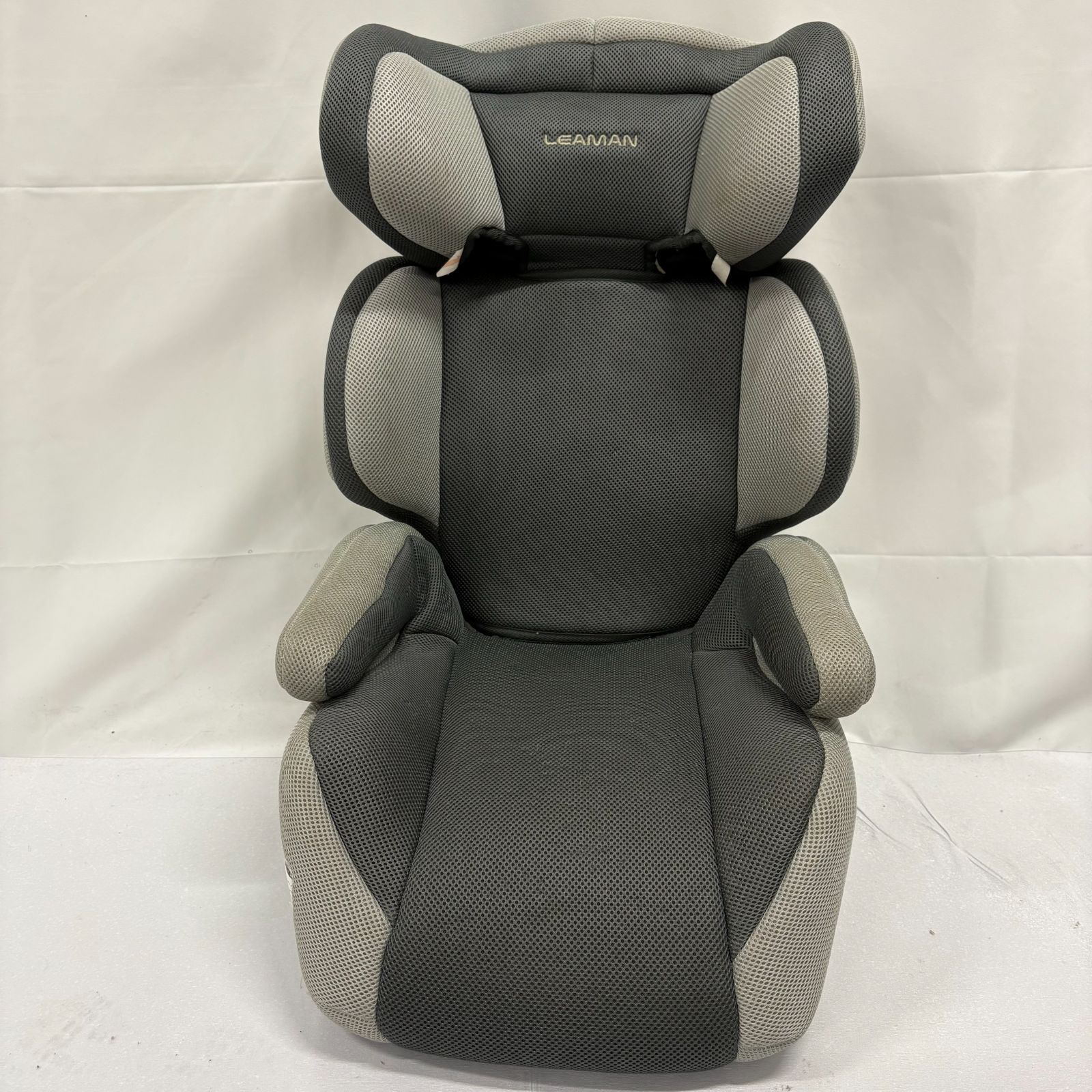 LEAMAN リーマン ナカバヤシ株式会社 | R129 ハイバックジュニアライトR129 ハイバックジュニア ハイバック ハイバックジュニアISOFIX LEAMAN（リーマン ハイバックジュニアライト メルカリ ジュニアシート - ブラック×グレー 極美品✨2個セット‼️リーマンジュニア
