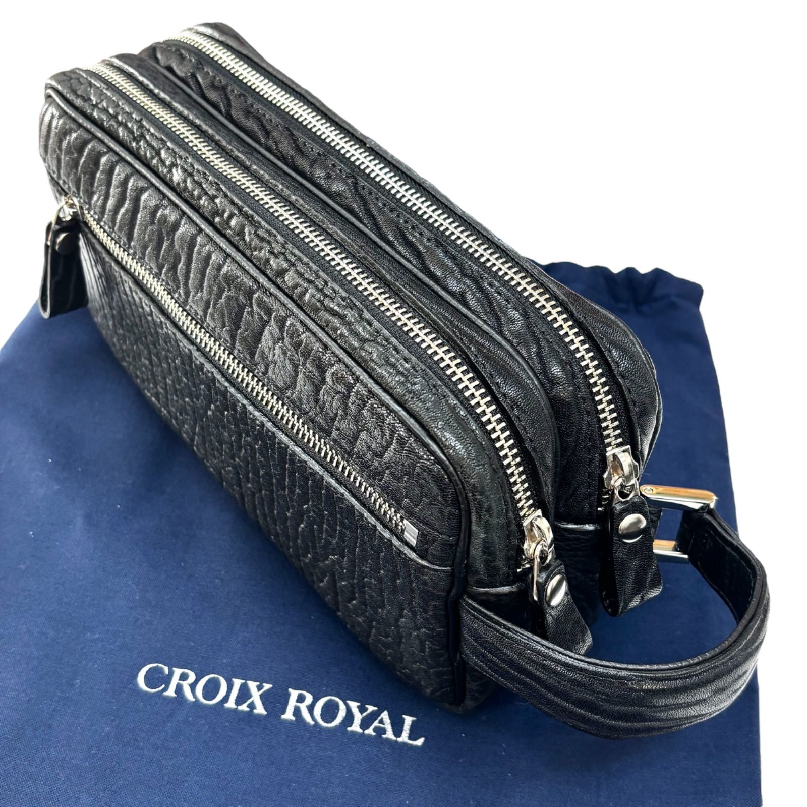 新品未使用⭐️クロワロワイヤル CROIX ROYAL】 CRAB-261 ブラック 