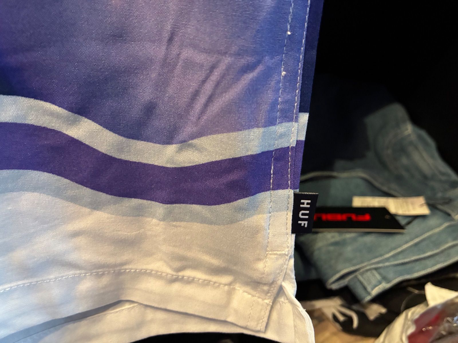 HUF BUBBLE RESORT SHIRT Lサイズ - メルカリ