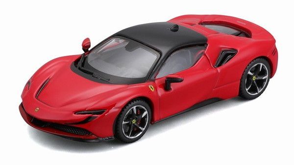 新品 Bburago 1/43 フェラーリ SF90 ストラダーレ (レッド