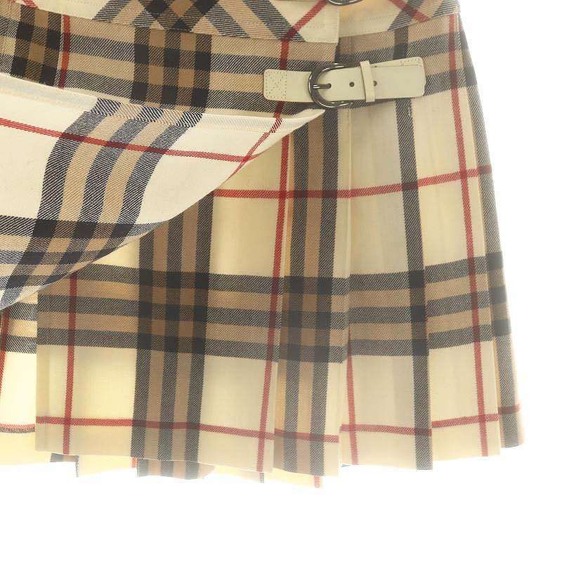バーバリーブルーレーベル BURBERRY BLUE LABEL ラップスカート