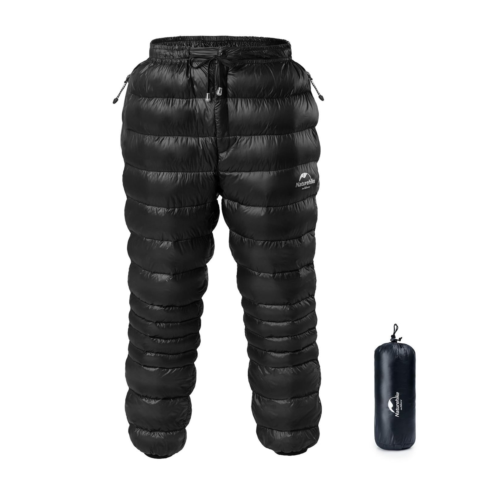 超軽量 冬用 メンズ 防寒 5～-15 750FP ダックダウン アウトドア用 登山 ダウンパンツ コンパクト保温 肌触り良い [Naturehike] 収納袋