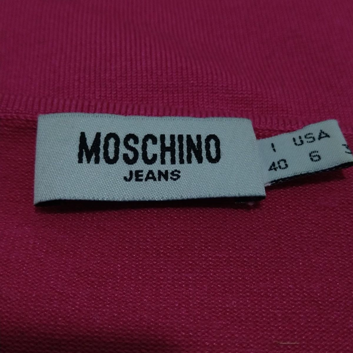 MOSCHINO(モスキーノ) 半袖カットソー サイズI 40 レディース美