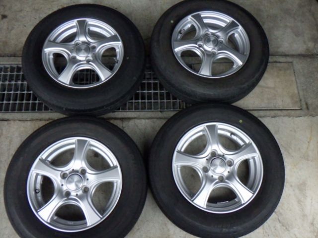 231-706 VLOLENTO アルミホイール＆ラジアルタイヤ 145|80R13 2018-21年 ４本セット