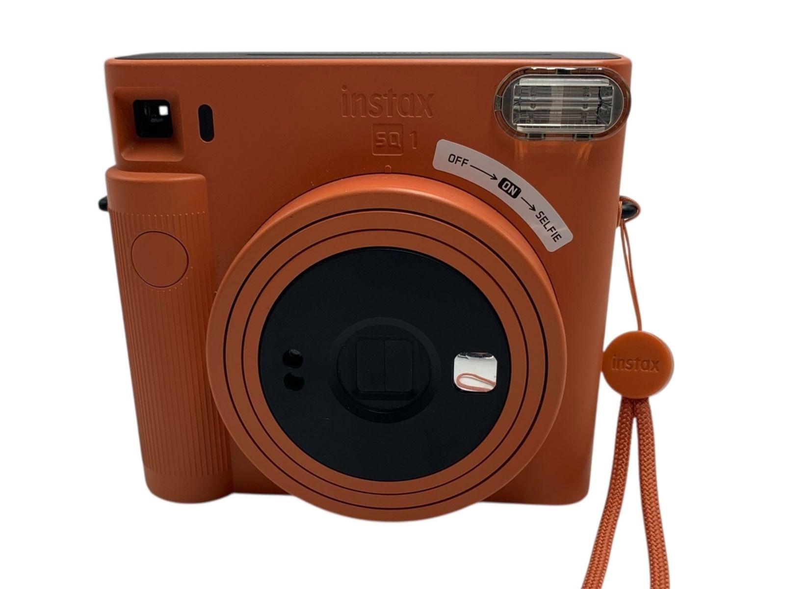 富士フィルム チェキカメラ INSTAX SQUARE SQ1 本体 ボディ コンパクト 旅行 FUJIFILM テラコッタオレンジ アプリ対応 フジフイルム