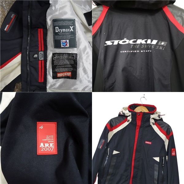 ハルチ HALTI スキー ウェア 上下セット STOCKLI ストックリ CERTIFIED STAFF ARE 2007モデル メンズM アウトドア ハルチ HALTI スキー ウェア 上下セット STOCKLI ストックリ CERTIFIED