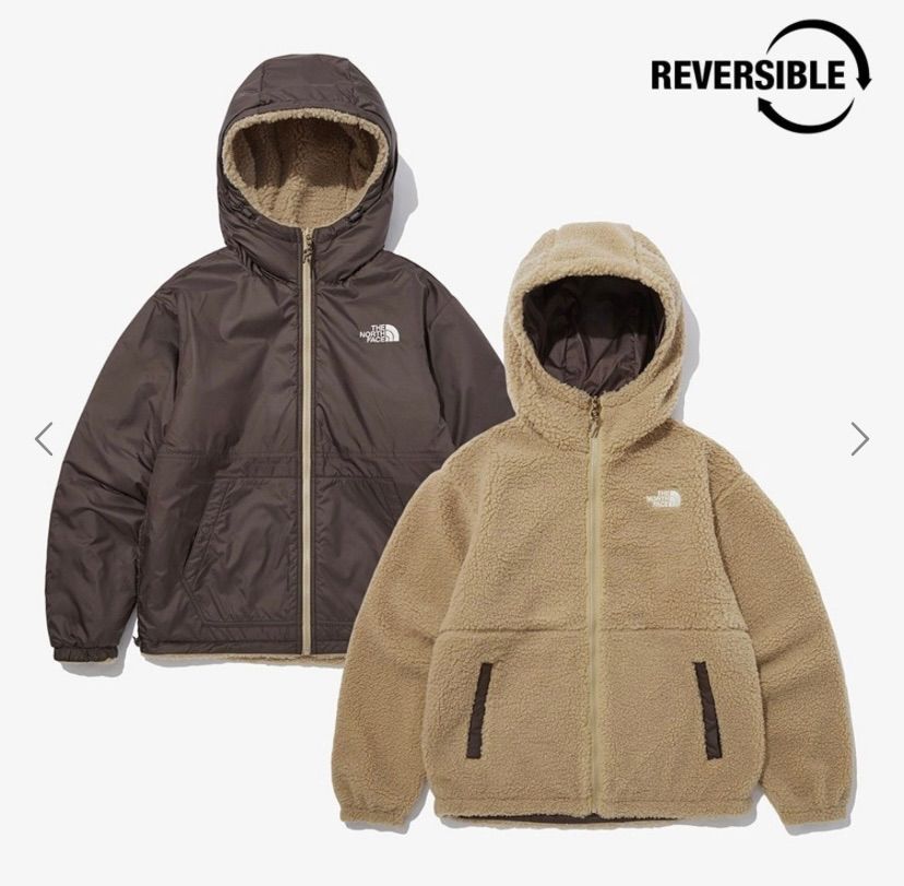 フードフードあり新品タグ付きTHE NORTH FACE RVS FLEECE HOODIE