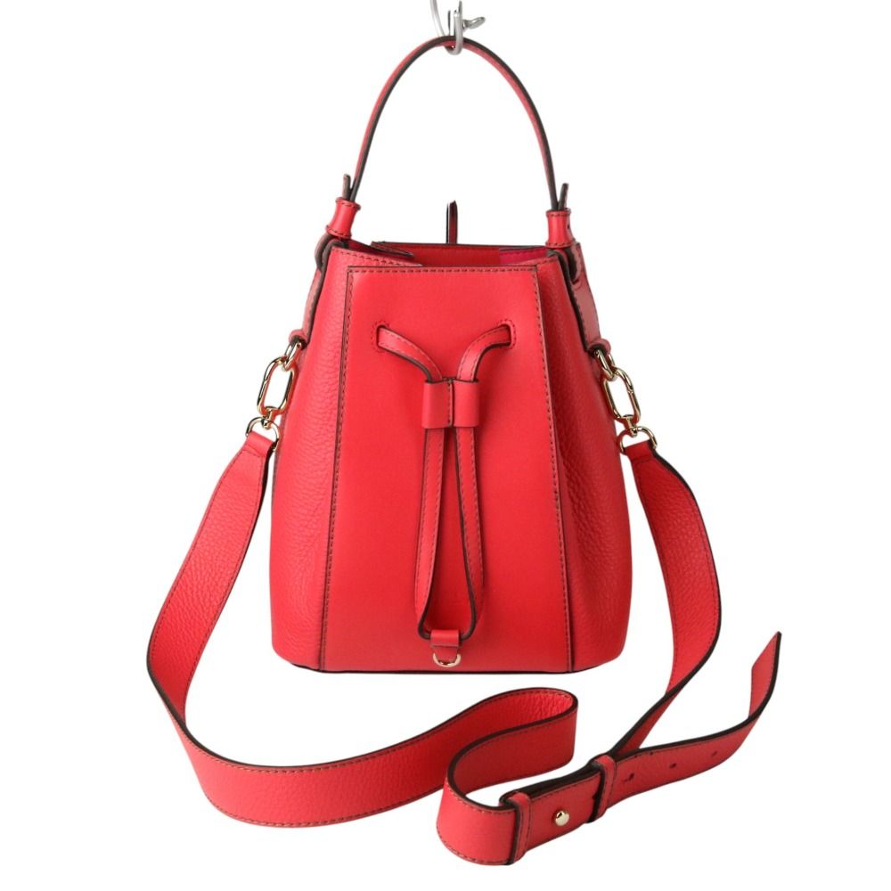 新品同様 FURLA フルラ MIASTELLA BUCKET BAG 2way ハンドバッグ 