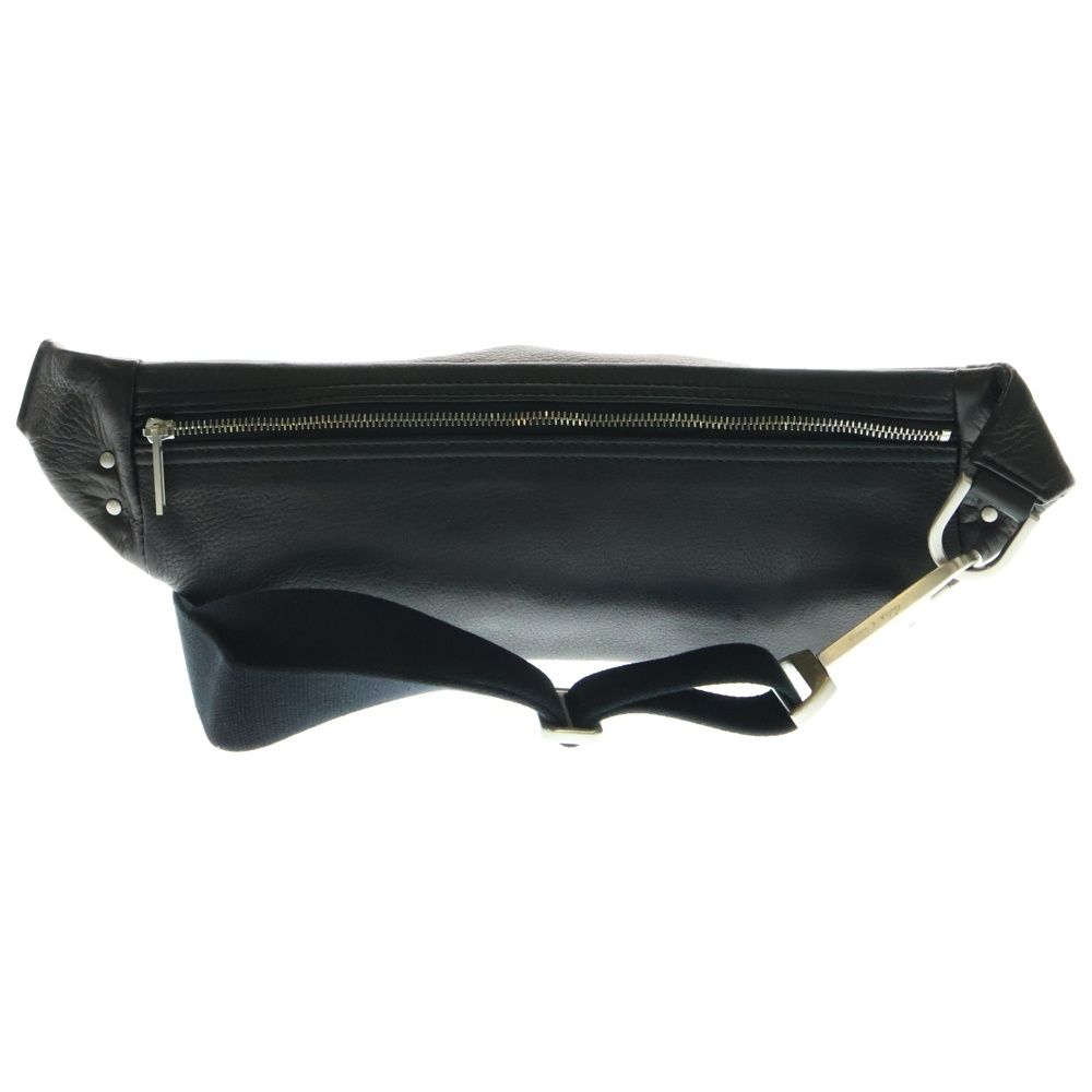 Rick Owens リックオウエンス Hollywood Geo バムバッグ レザーポーチ ボディバッグ ブラック 251232M171007