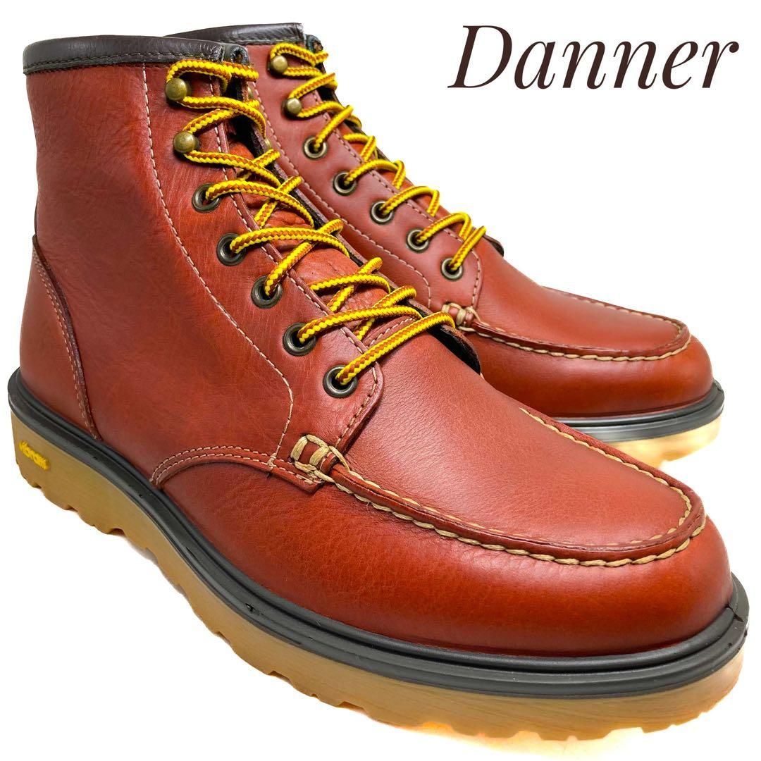 ♥ 展示品 Danner ダナー ワークブーツ 茶 ブラウン 24.5cm