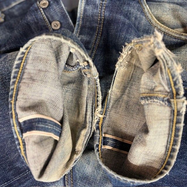 LEVI'S 702‐XX W32 L36 ダメージジーンズ デニムボトム 98年 復刻 日本