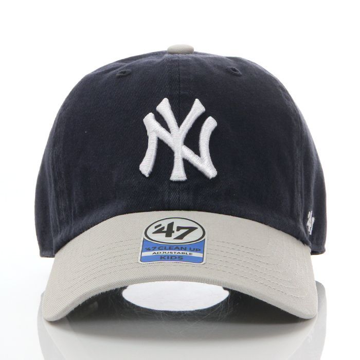 柔らかな質感の 新品、未使用 【新品】【キッズ】47 キャップ 47BRAND ヤンキース 帽子 紺 子供用 帽子 