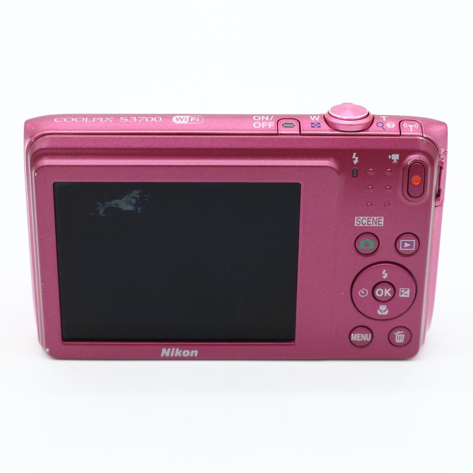 ≪極上品≫ Nikon ショップ COOLPIX S3700 ボディ ピンク #20251003
