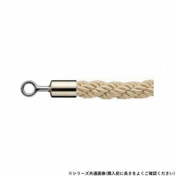 シロクマ パーティションロープ φ25×1800mm 金 ゴールド FPR-25R