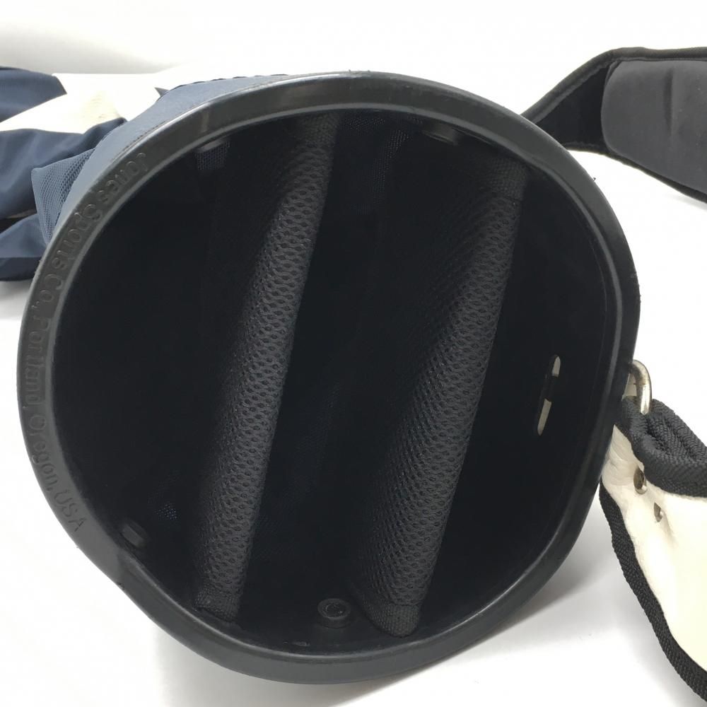 ジョーンズスポーツ クラブケース ネイビー×白ゴルフ JONES