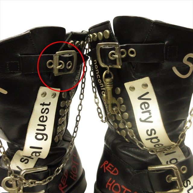 ドルチェ&ガッバーナ ドルガバ DOLCE&GABBANA エンジニア ブーツ