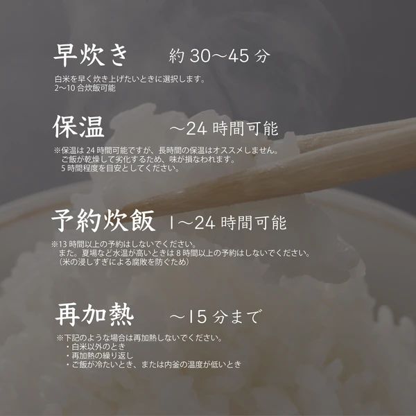 加楽炊き