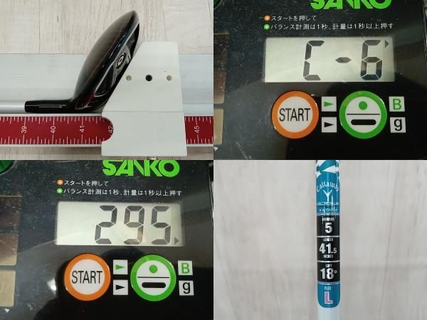 無駄がない Callaway ROGUE STAR レディース 5W フェアウェイ キャロウェイ FLEX L ロフト角 18゜女性右利き用 ヘッドカバー付き ゴルフクラブ 送料無料キャンペーン中！