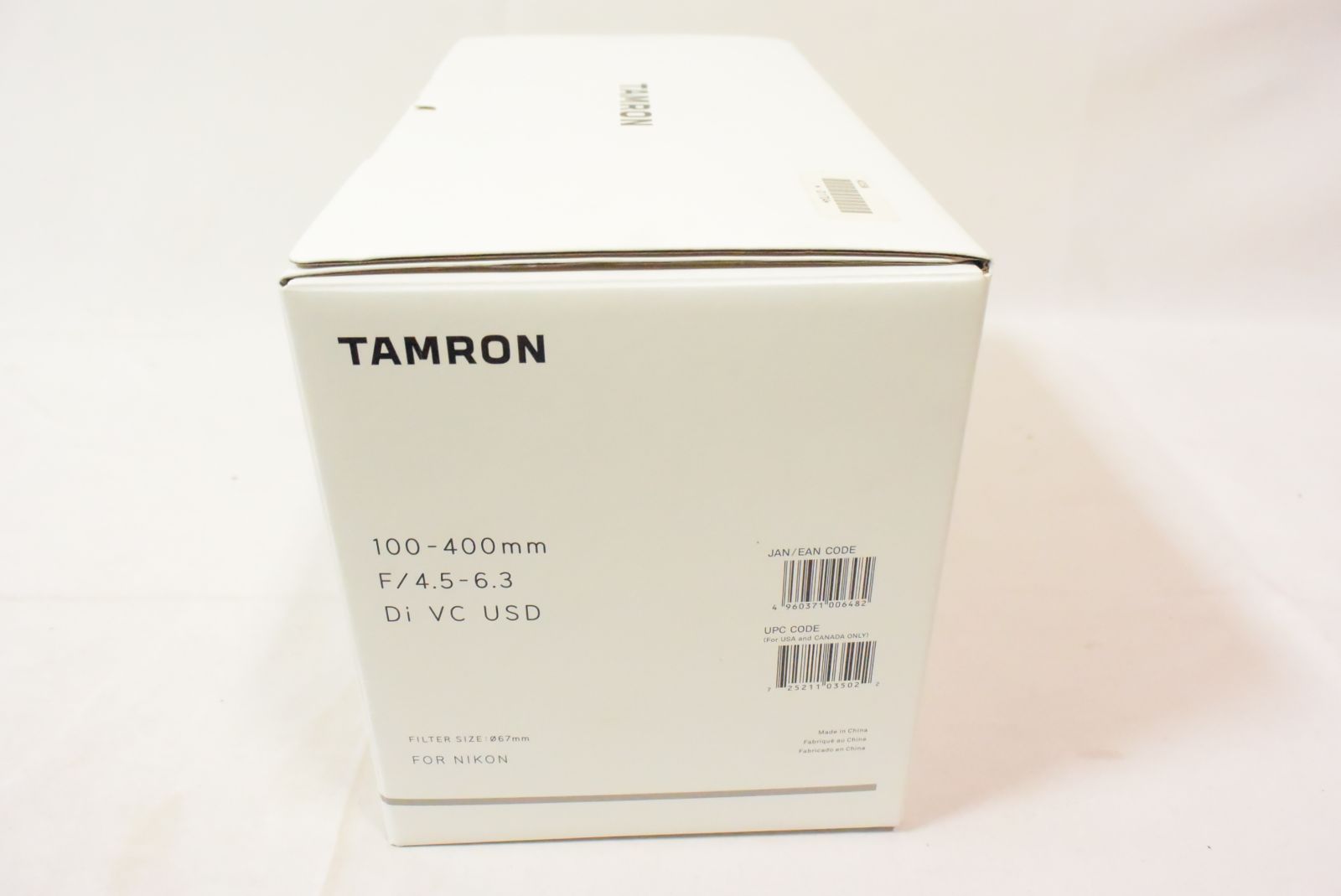 TAMRON タムロン 超望遠ズームレンズ 100 400 mm F 4 5 6 3 Di VC USD Model A 035 FOR NIKON ニコンFマウント