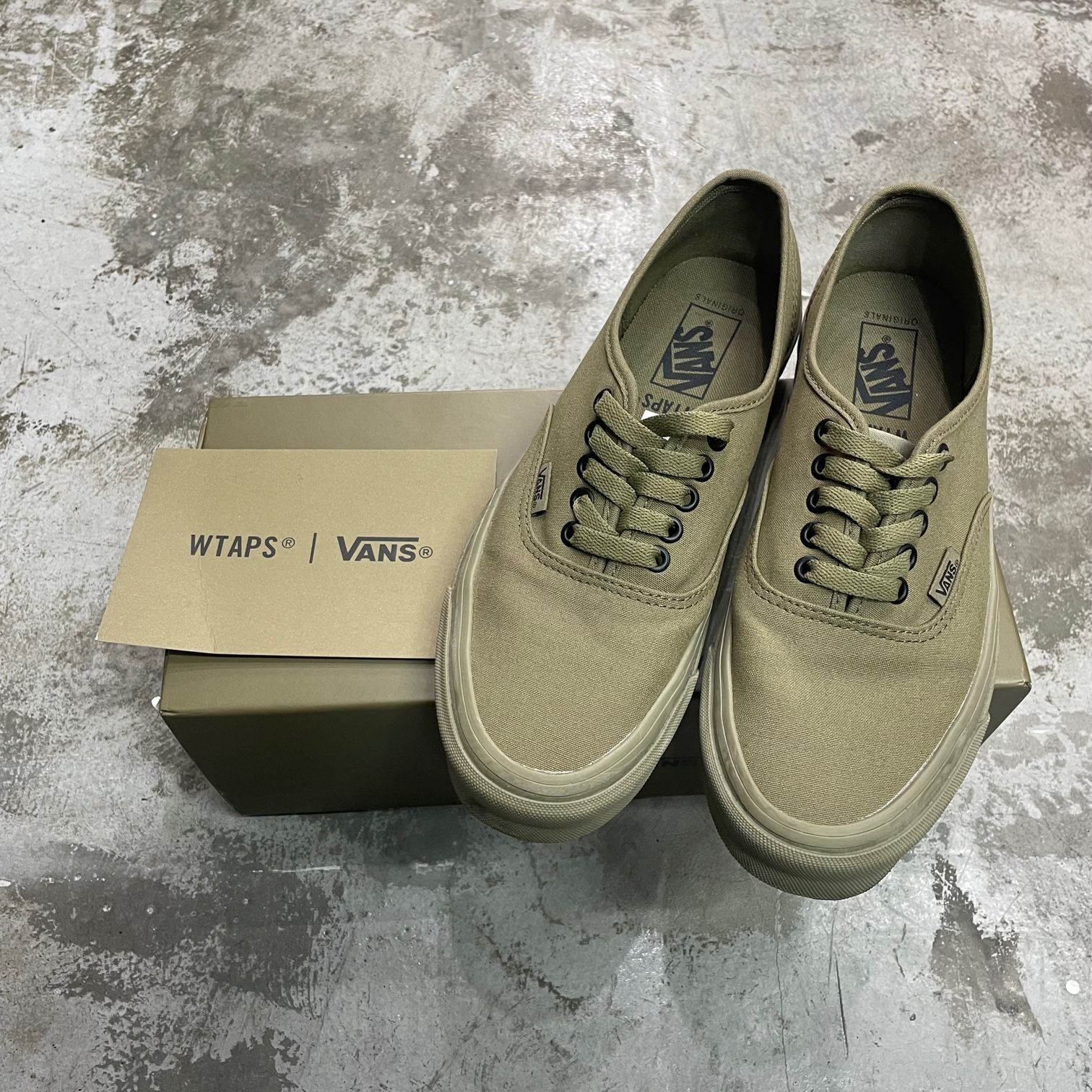 WTAPS VANS VAULT OG AUTHENTIC LX 212BWVND-FWM01S コラボ 