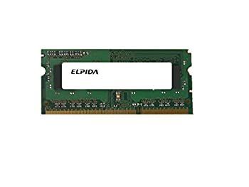 最安値，定番 【中古-非常に良い】 ELPIDA EBJ20UF8BDU0-GN-F 2GB ノートブック SODIMM DDR3 PC12800 (1600) UNBUF 1.5v 1RX8 204P 256MX64 256mX8 その他