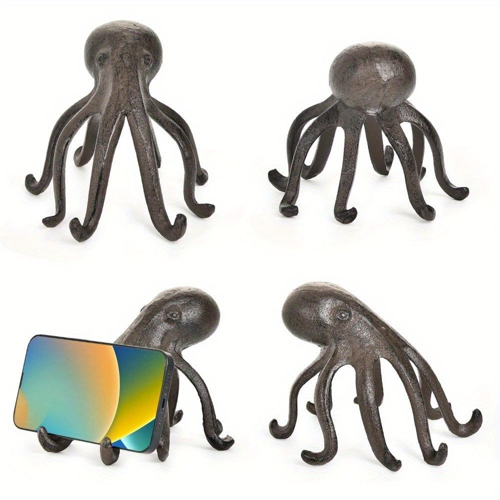 置物 オブジェ ガーデンオーナメント タコ たこ オクトパス 鉄 室内