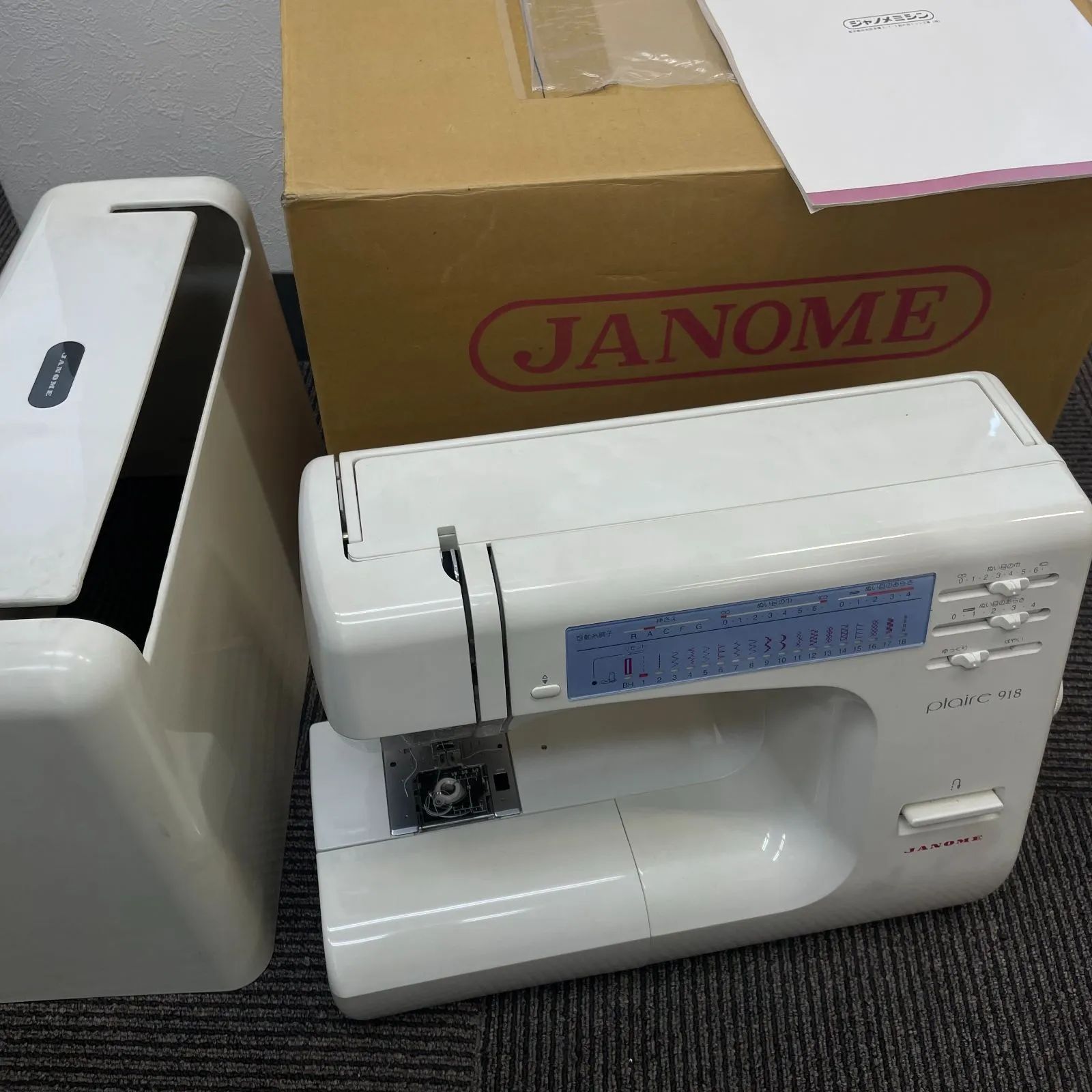 NA中古JANOME ジャノメ ミシン plaire 昭和レトロ