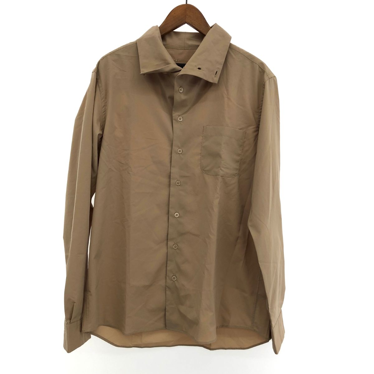 SOPHNET. ソフネット ハイネック シャツ サイズ:XL  ベージュ  メンズ HIGH NECK COLLAR SHIRT　240002224871