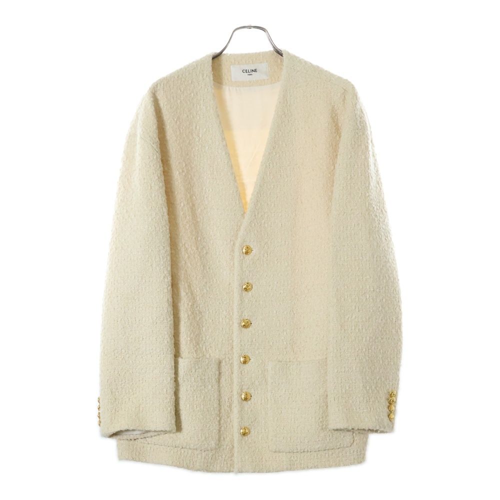 CELINE (セリーヌ) 24SS エディ期 シルク混 カシミヤウール