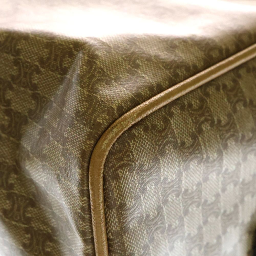 CELINE (セリーヌ) マカダム柄 トリオンフロゴ ハンド ボストン