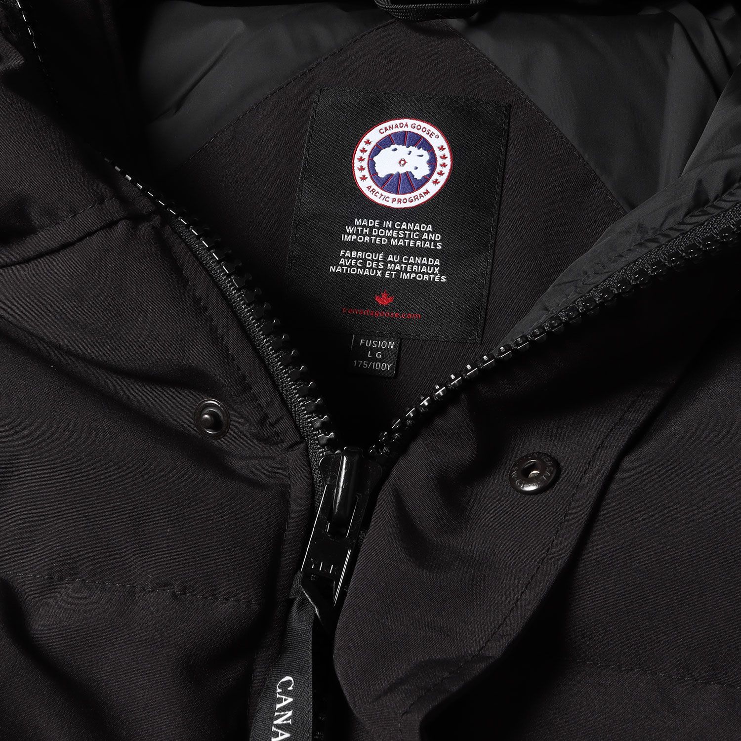美品 CANADA GOOSE カナダグース ダウンジャケット サイズ:FUSION L 