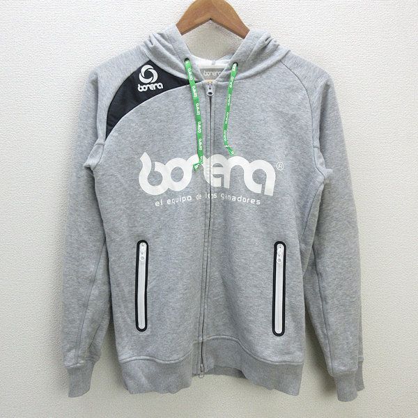 sボネーラ/bonera スウェット パーカー/サッカー・フットサル【M】灰/MENS/75【中古】