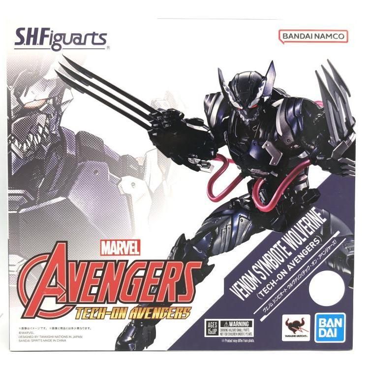 中古】S.H.Figuarts ヴェノム シンビオート ウルヴァリン(テック・オン