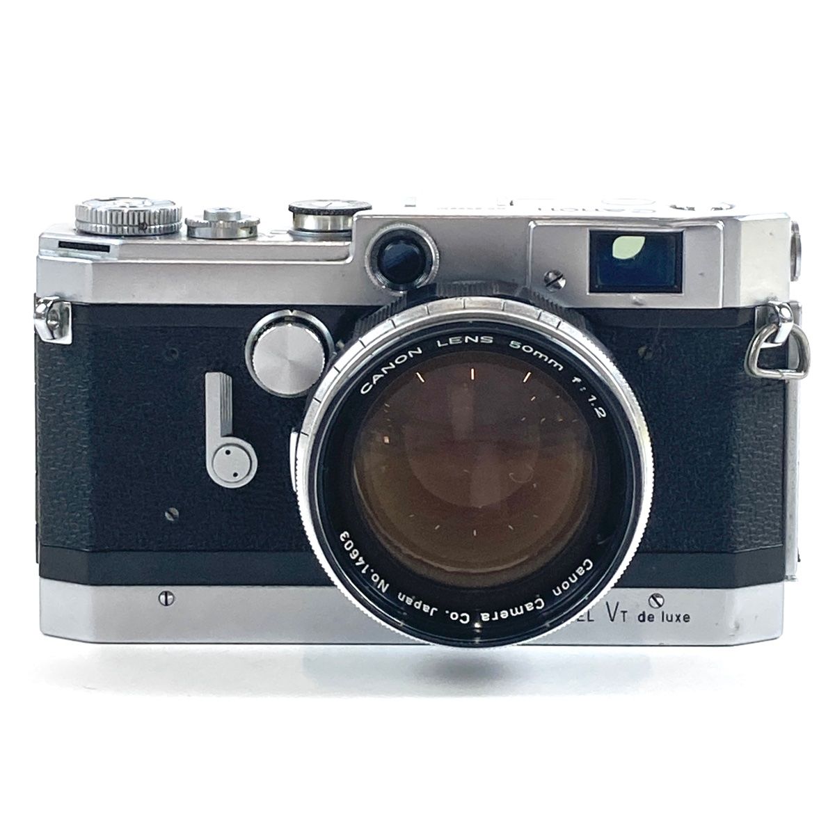 キヤノン Canon MODEL VT de luxe + 50mm F1.2 Lマウント L39 フィルム レンジファインダーカメラ 【中古】 -  メルカリ