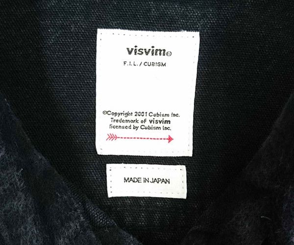 VISVIM 品番 0119405011002 HANDYMAN SHIRT L/S ロングシャツ 長袖 ネイビー サイズ1 正規品 / 28949