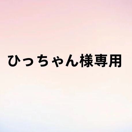 ひっちゃん様専用 - メルカリ