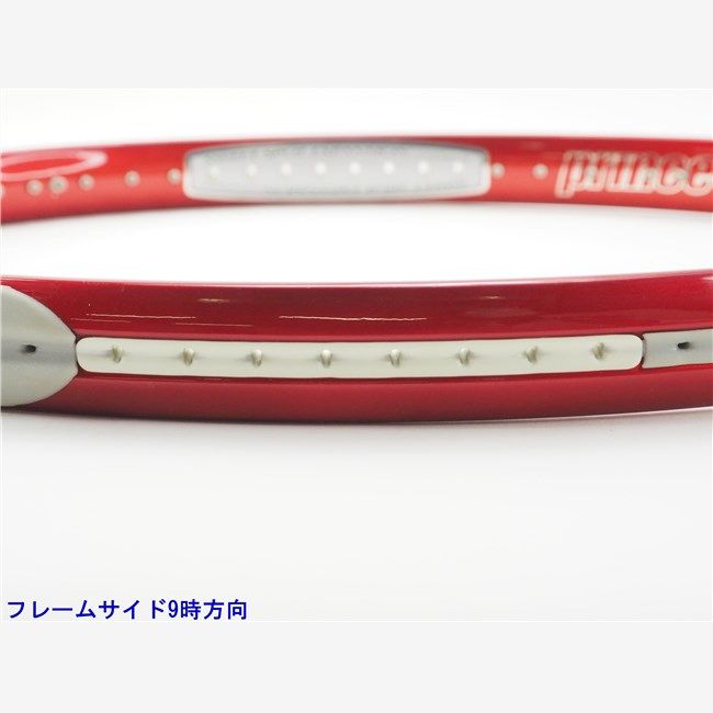 Prince - 中古 テニスラケット プリンス オースリー スピードポート ハイブリッド ルビー OS 2007年モデル (G1)PRINCE O3 SPEEDPORT HYBRID RUBY OS 2007 硬式テニスラケット 中古 テニスラケット プリンス オースリー スピードポート