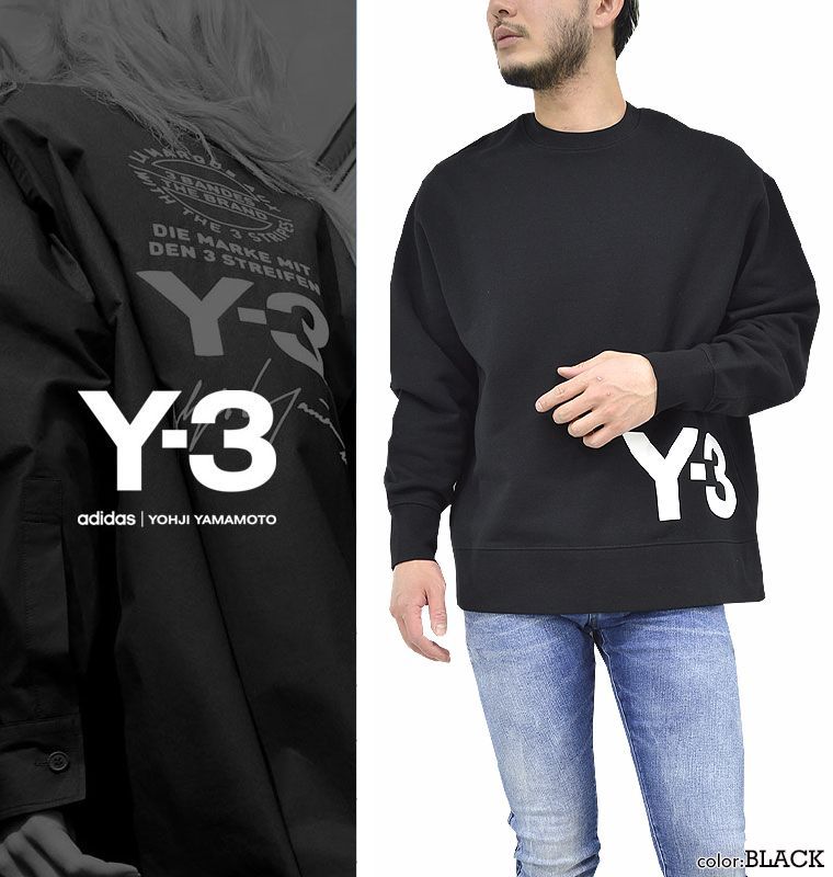 Y-3 ワイスリー 20thアニバーサリーロゴクルーネックスウェット 希少レア