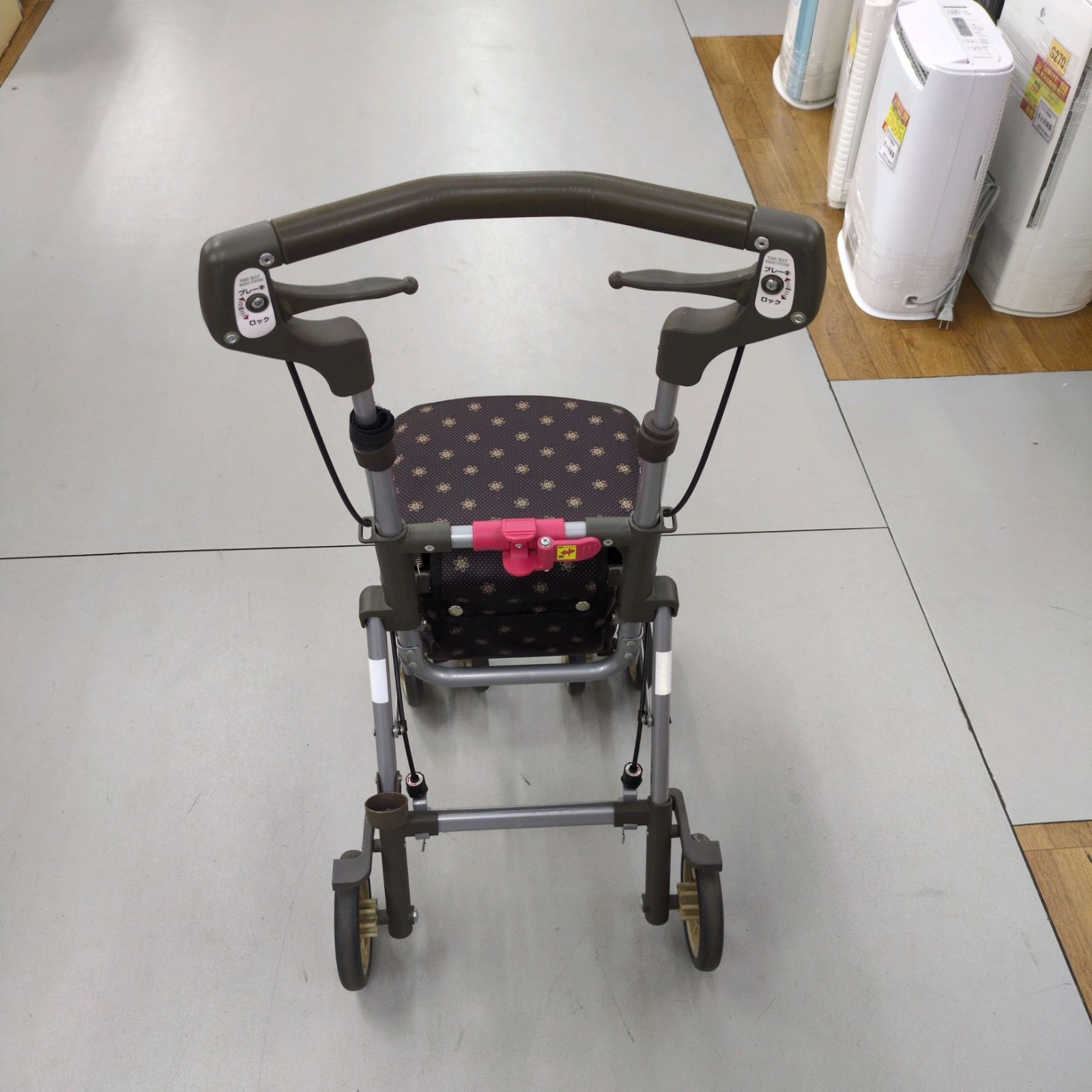 J320 ☆多少使用感☆島製作所☆シルバーカー☆ミニティ 【公式通販】
