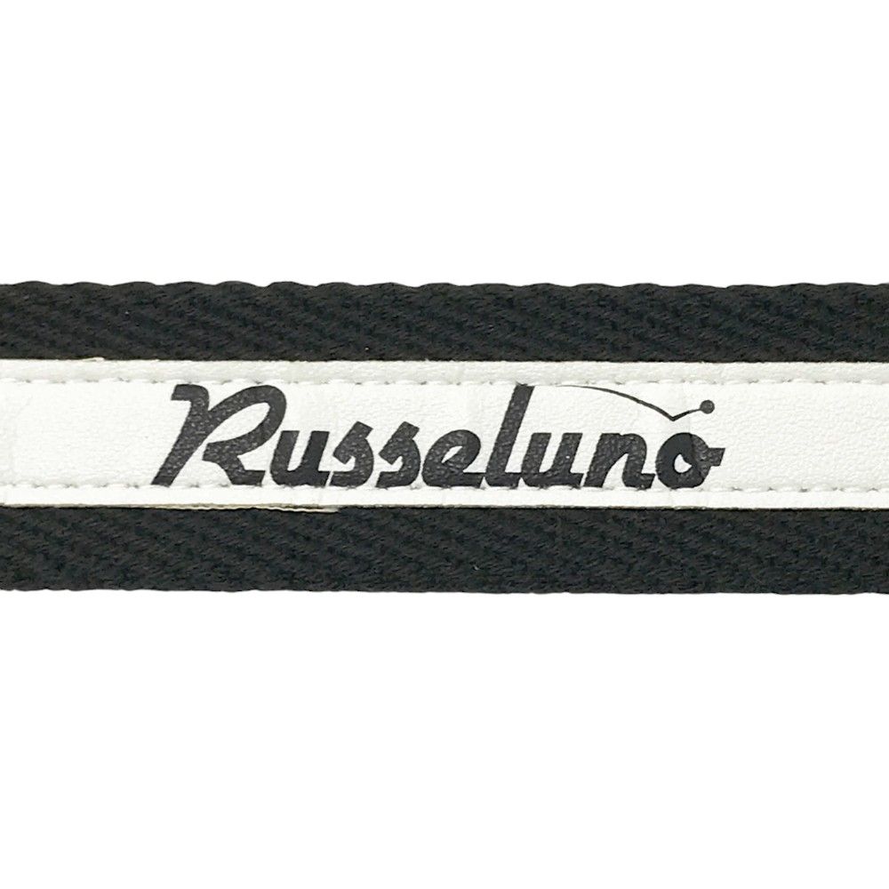 RUSSELUNO ラッセルノ ロゴライン ベルト ブラック系