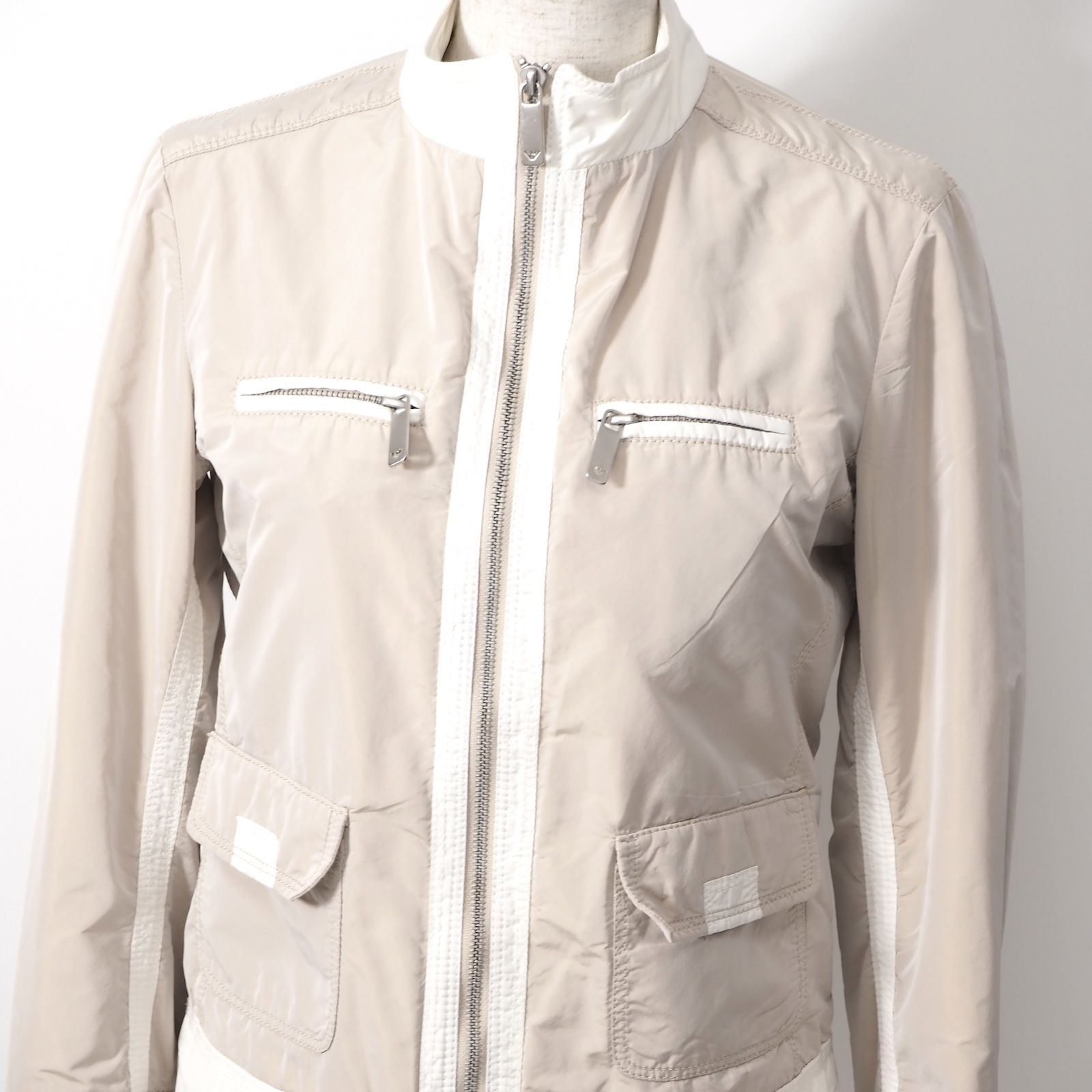 ◎エンポリオアルマーニ EMPORIO ARMANI ジップアップ パデッド 