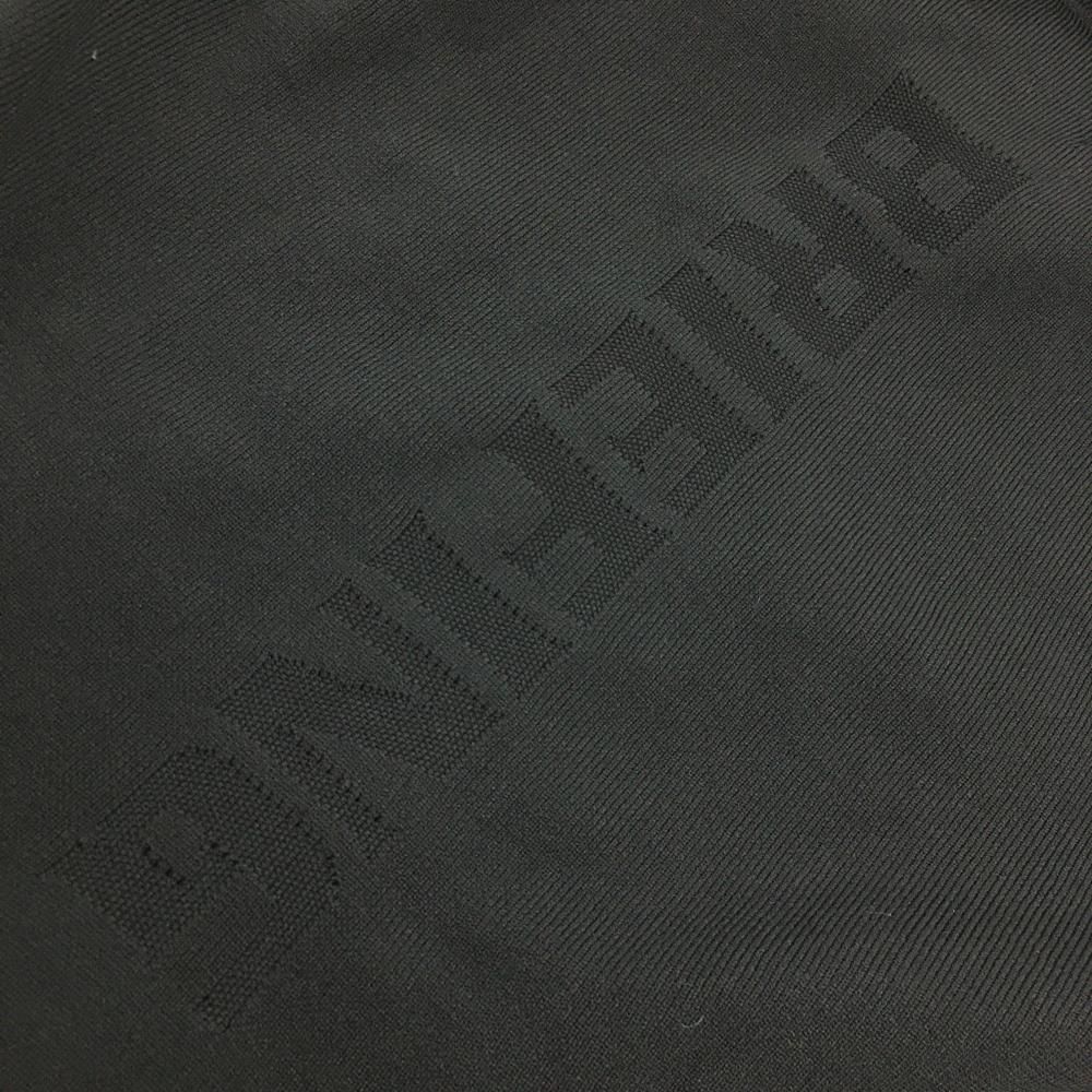 超美品】ブリーフィング ニットジップパーカー 黒 バックロゴ