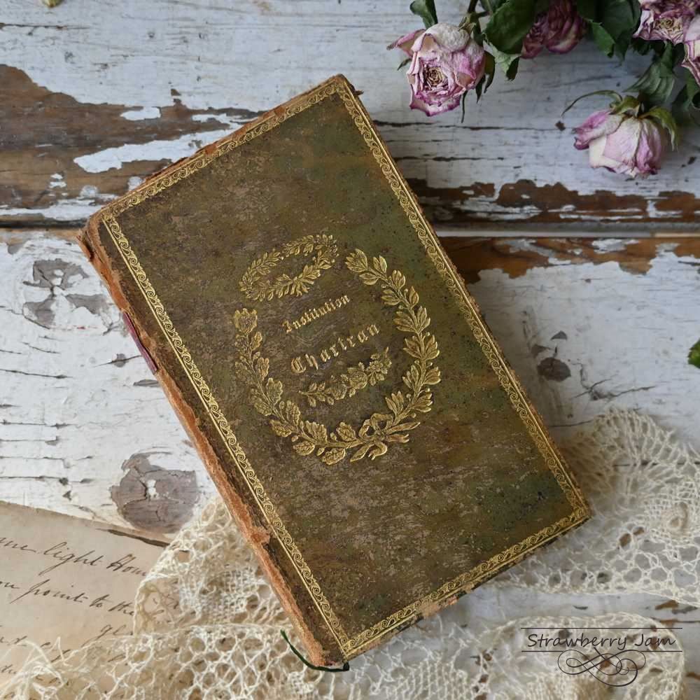 L3602-19 送料込！フランスアンティーク 1833年 洋書 古書 L3602-19 送料込！フランスアンティーク 1833年 洋書 古書