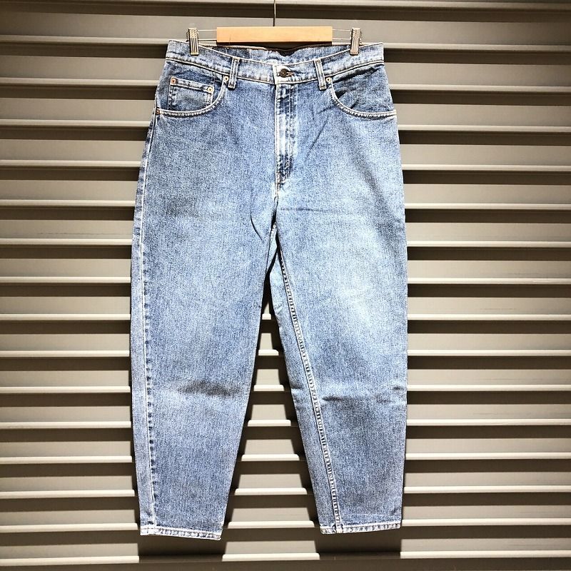 アメリカ製 リーバイス Levi's 560 デニムパンツ テーパード サイズ：W34.5 L30 インディゴ ブルー Made in U.S.A【PI】