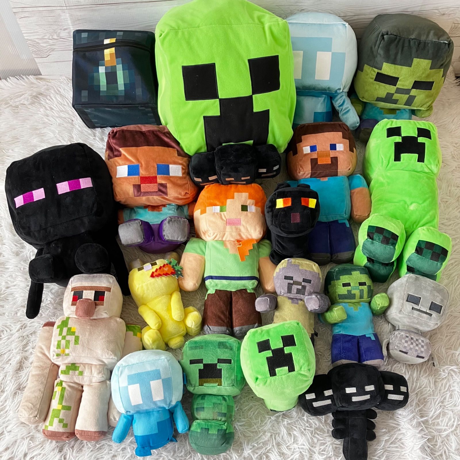 Minecraft マインクラフト ぬいぐるみ まとめ売り Minecraft マインクラフト マイクラ ぬいぐるみ 20点セット 大量